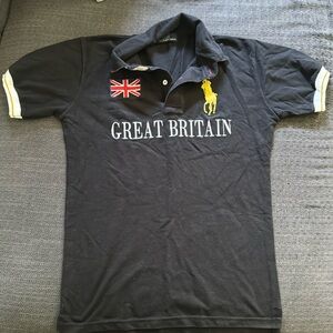 Polo Ralph Lauren Mens Great Britian Polo shirt sz small